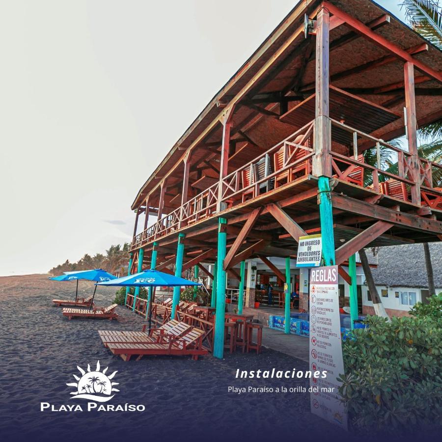Hotel Playa Paraiso Monterrico Exterior photo
