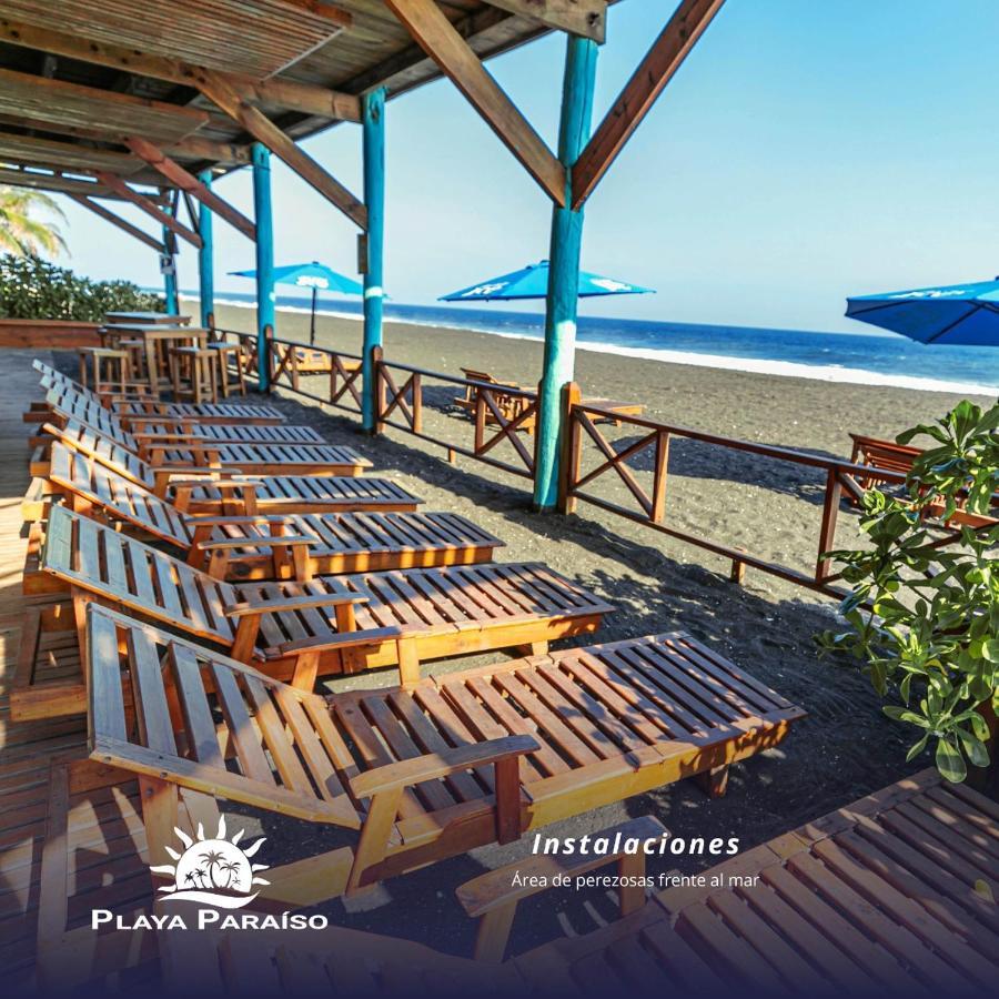 Hotel Playa Paraiso Monterrico Exterior photo
