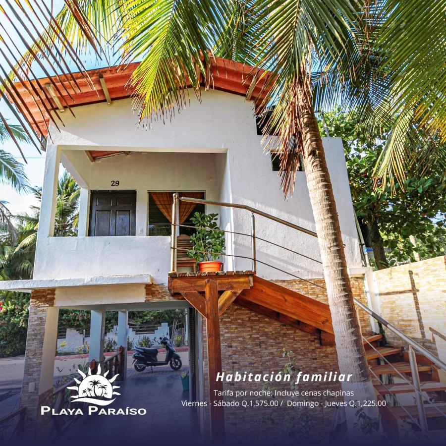 Hotel Playa Paraiso Monterrico Exterior photo